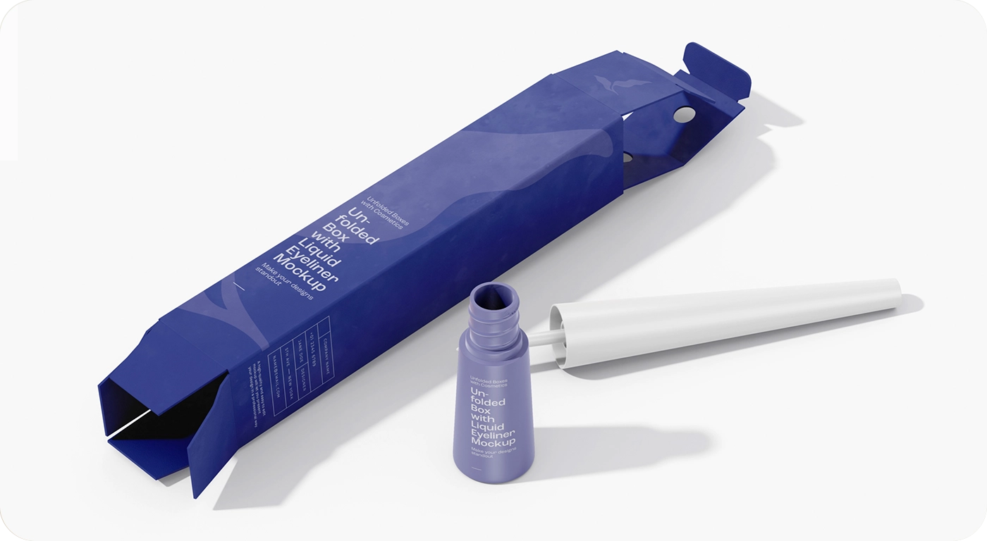 Custom Eyeliner Packaging Smart Cosmetic Packaging for Precision Beauty Brands