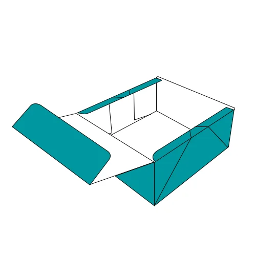 Four Corner With Display Lid Boxes