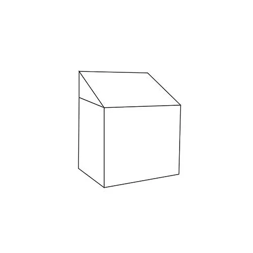 Slope Top Reverse Tuck End