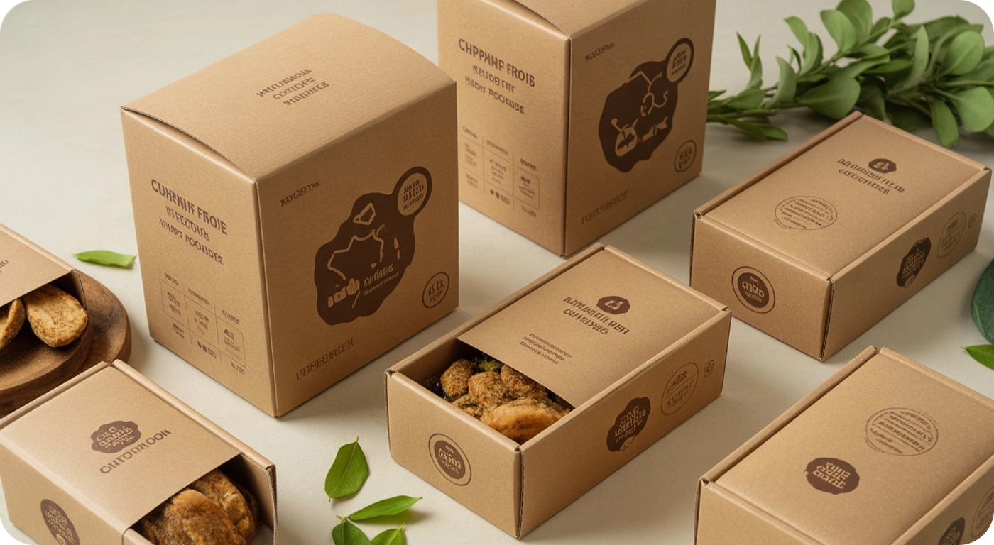 Sustainable and Stylish: The Role of Custom Kraft Box Packaging in the Food Industry